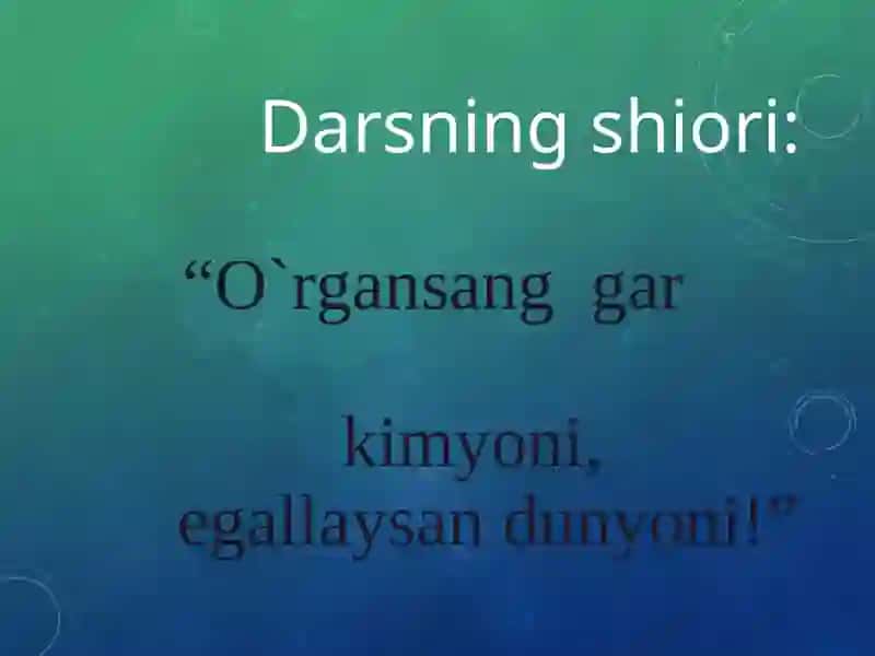 Kimyoviy muvozanat 3