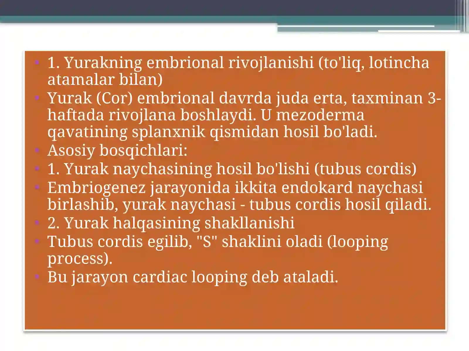 Yurakning Rivojlanishi Nuqsonlari 3