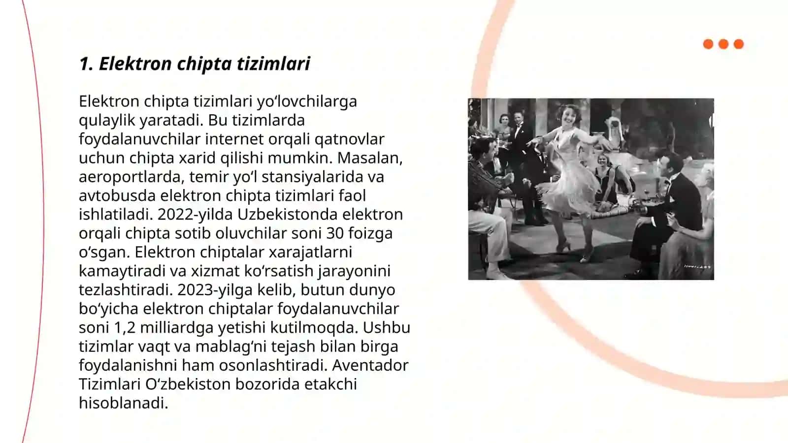 Elektron chipta tizimlari 3