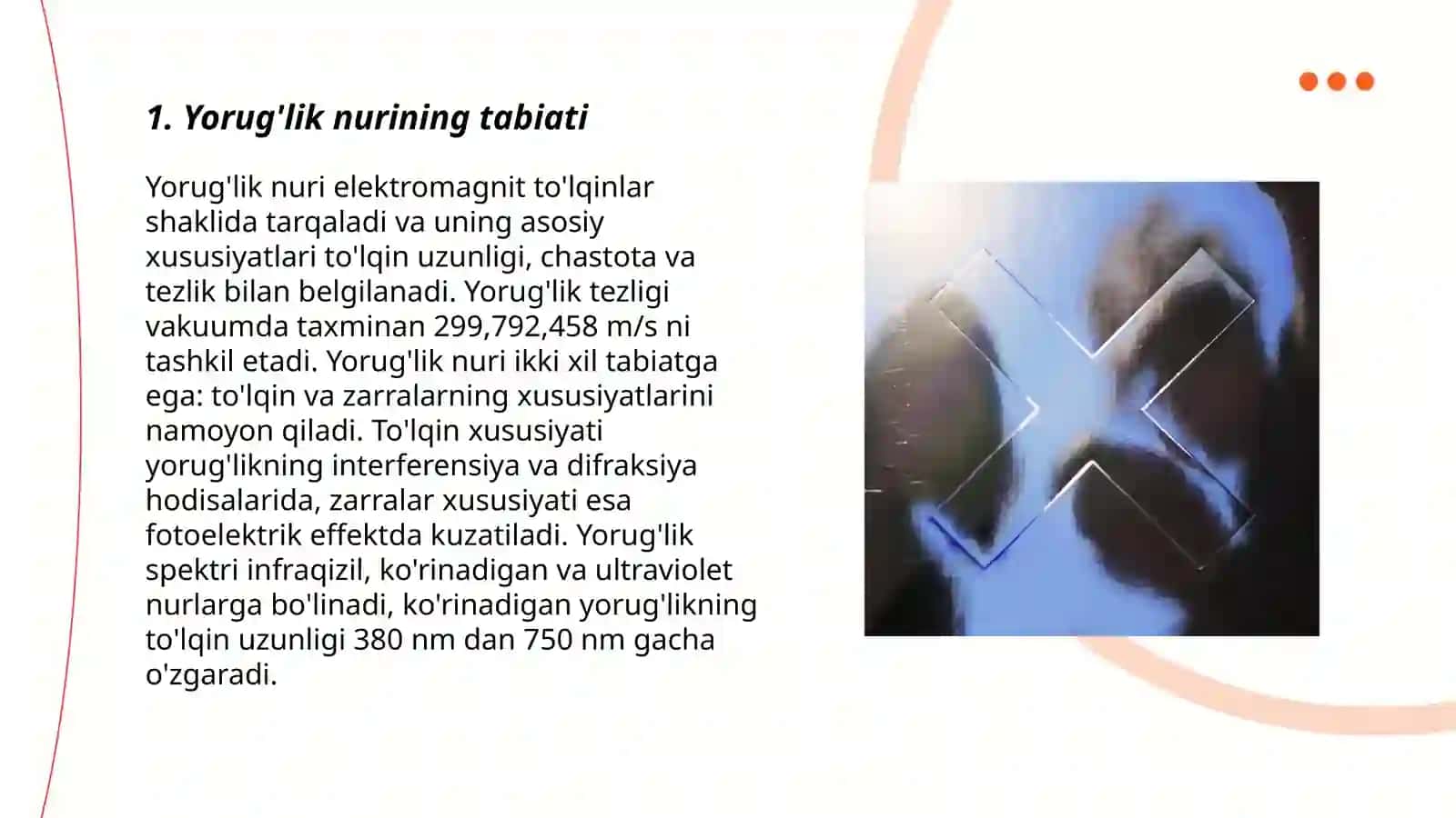 Yoruğlik nurlari haqida 3
