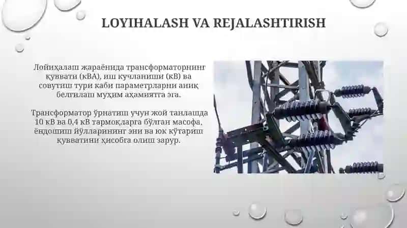 Transformator montaji 3
