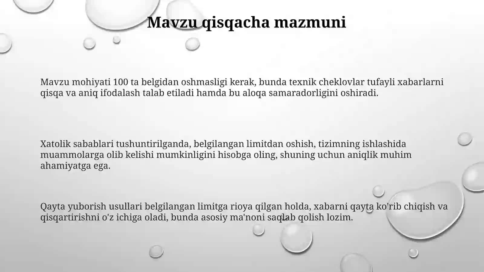 Mavzu: Gidrotexnika va Geotexnika Talabalari 3