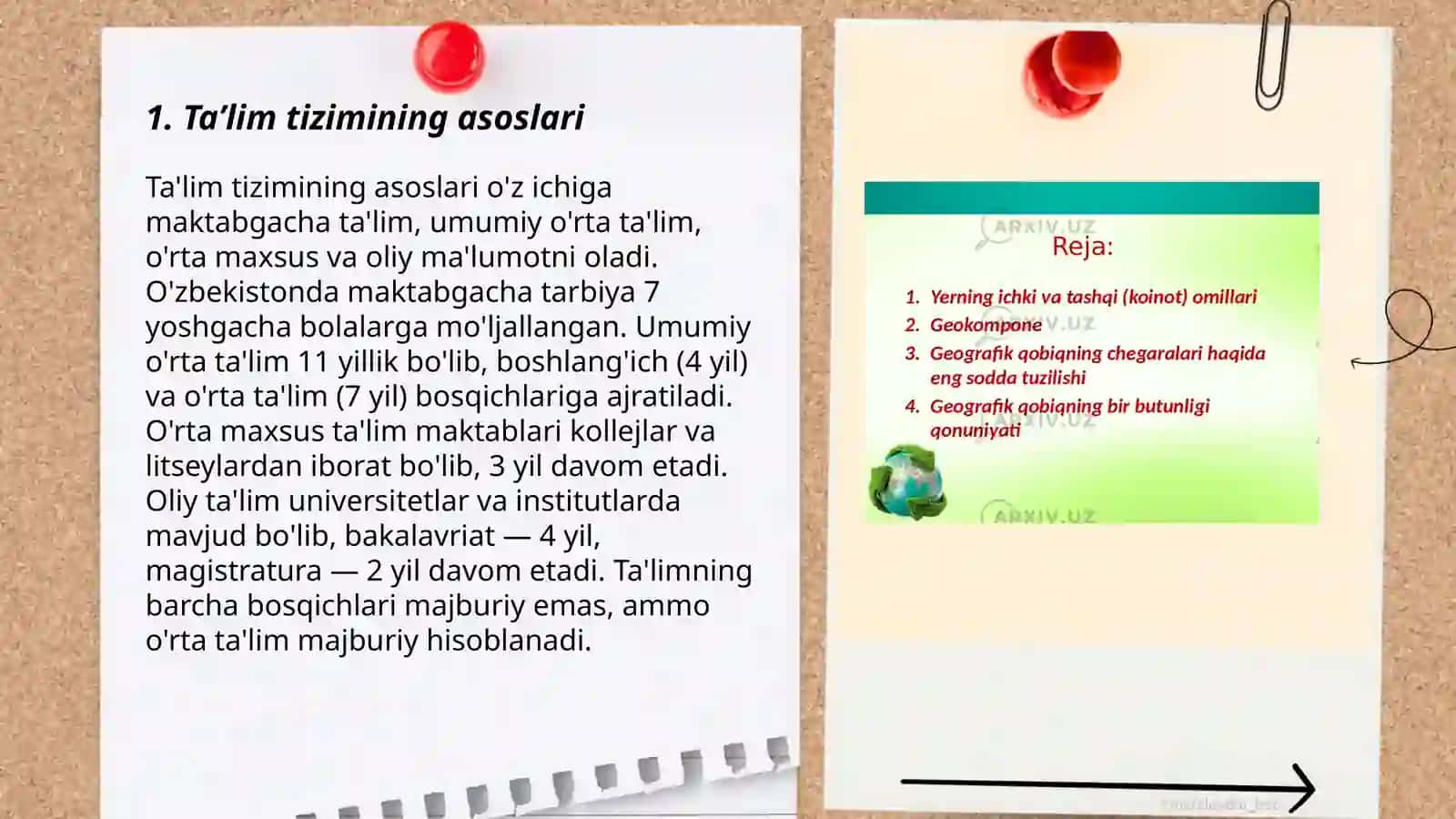 Taʼlim qonuniyatlari 3