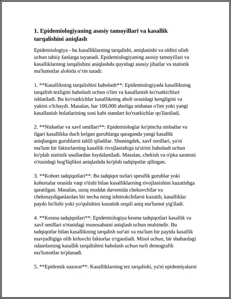 TOSHKENT TIBBIYOT TEXNIKUM- REFERAT 3