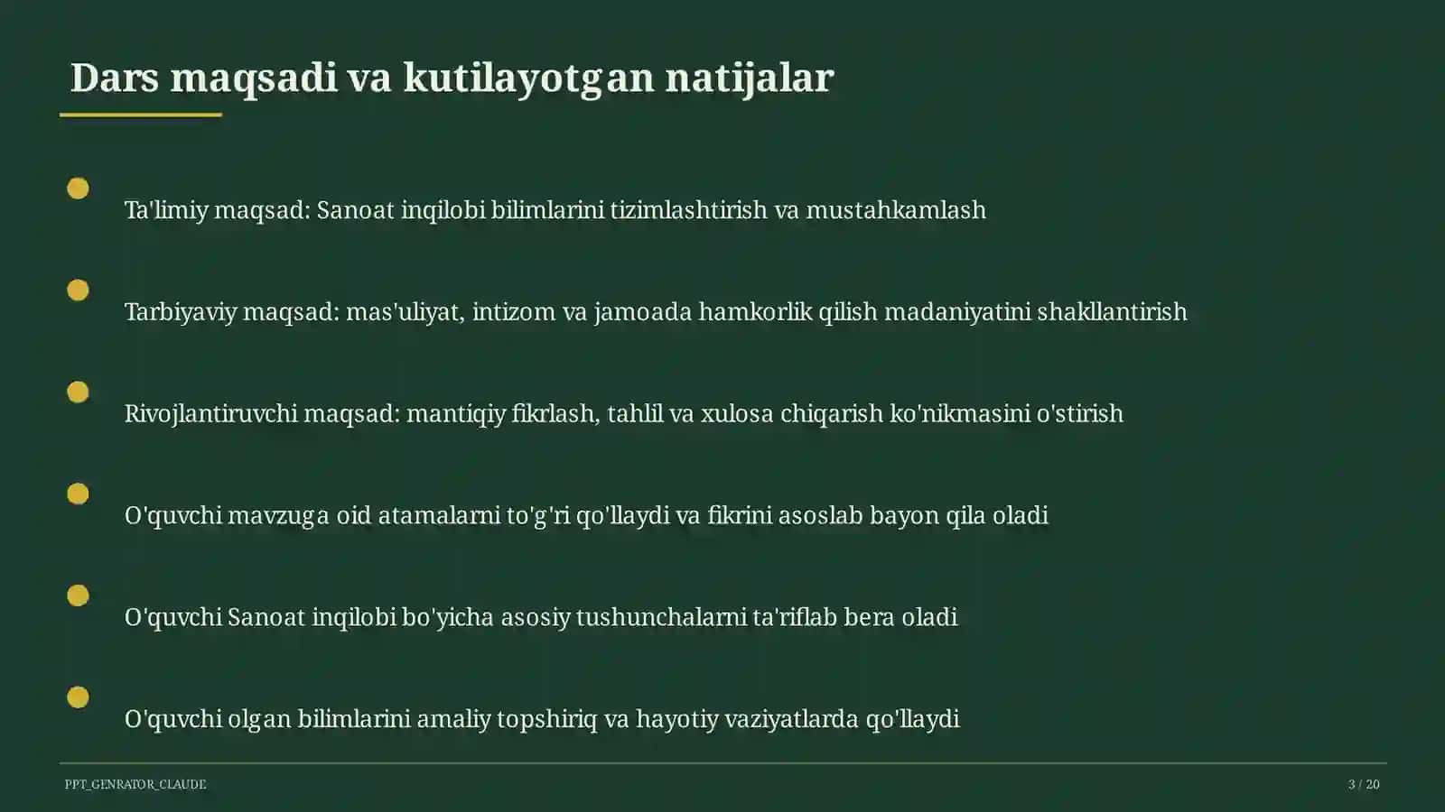 Sanoat inqilobi (9-sinf) 3