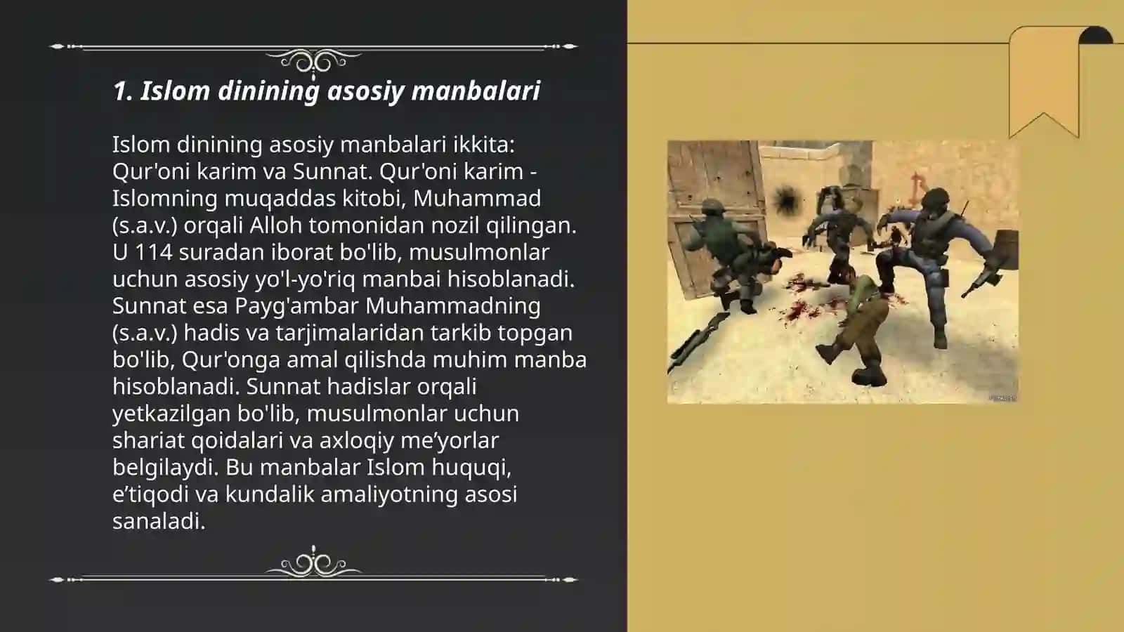 Islom dini manbalari 3