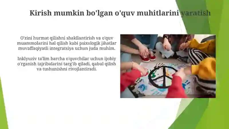 Inkluziv talimni tashkil etishning pedagogik-psixologik aspektlari 3