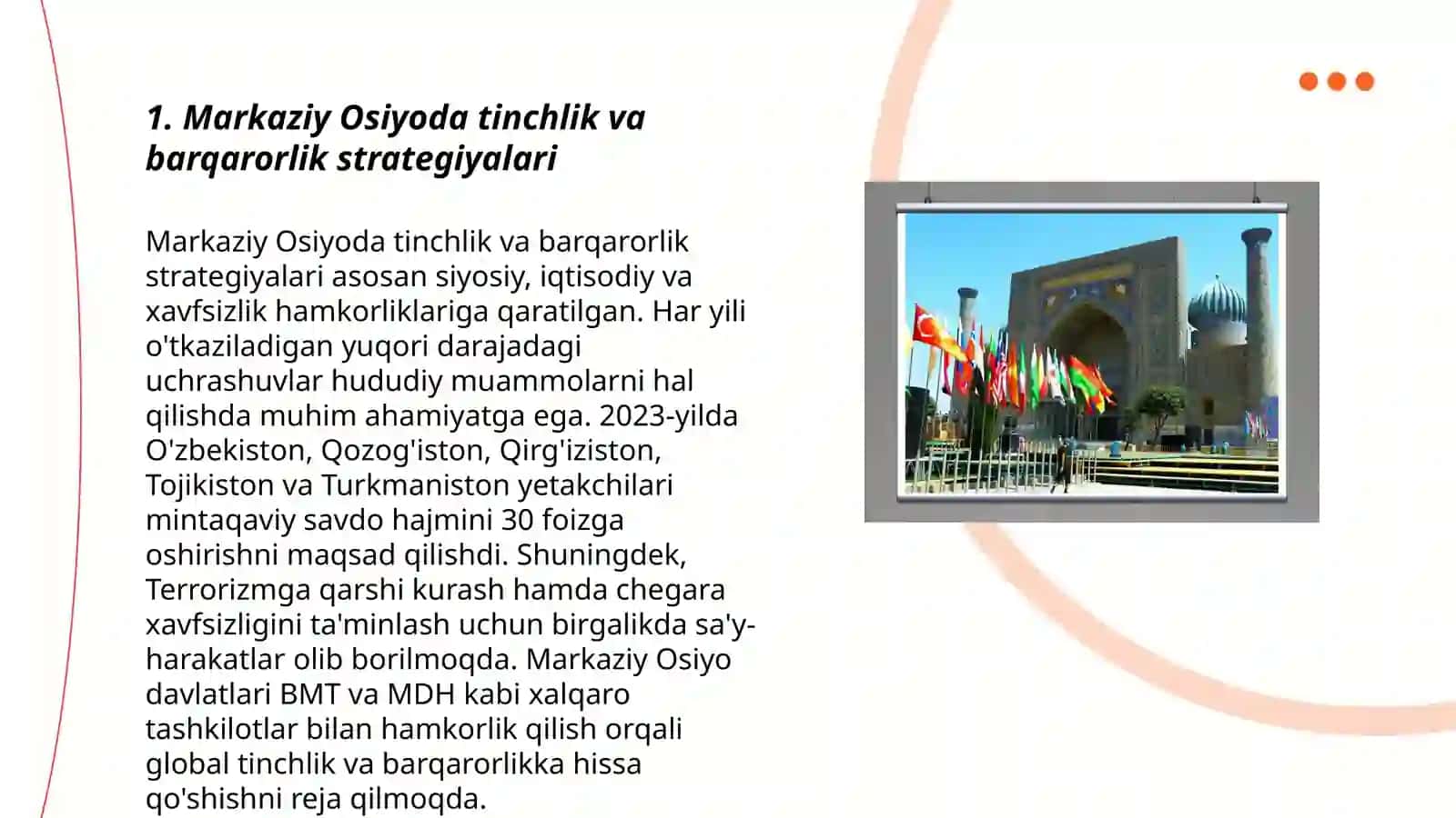 Markaziy Osiyoda tinchlik va barqarorlik strategiyalari 3