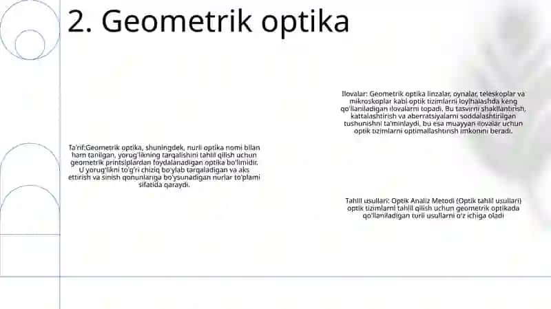 Optik Analiz Metodi 3