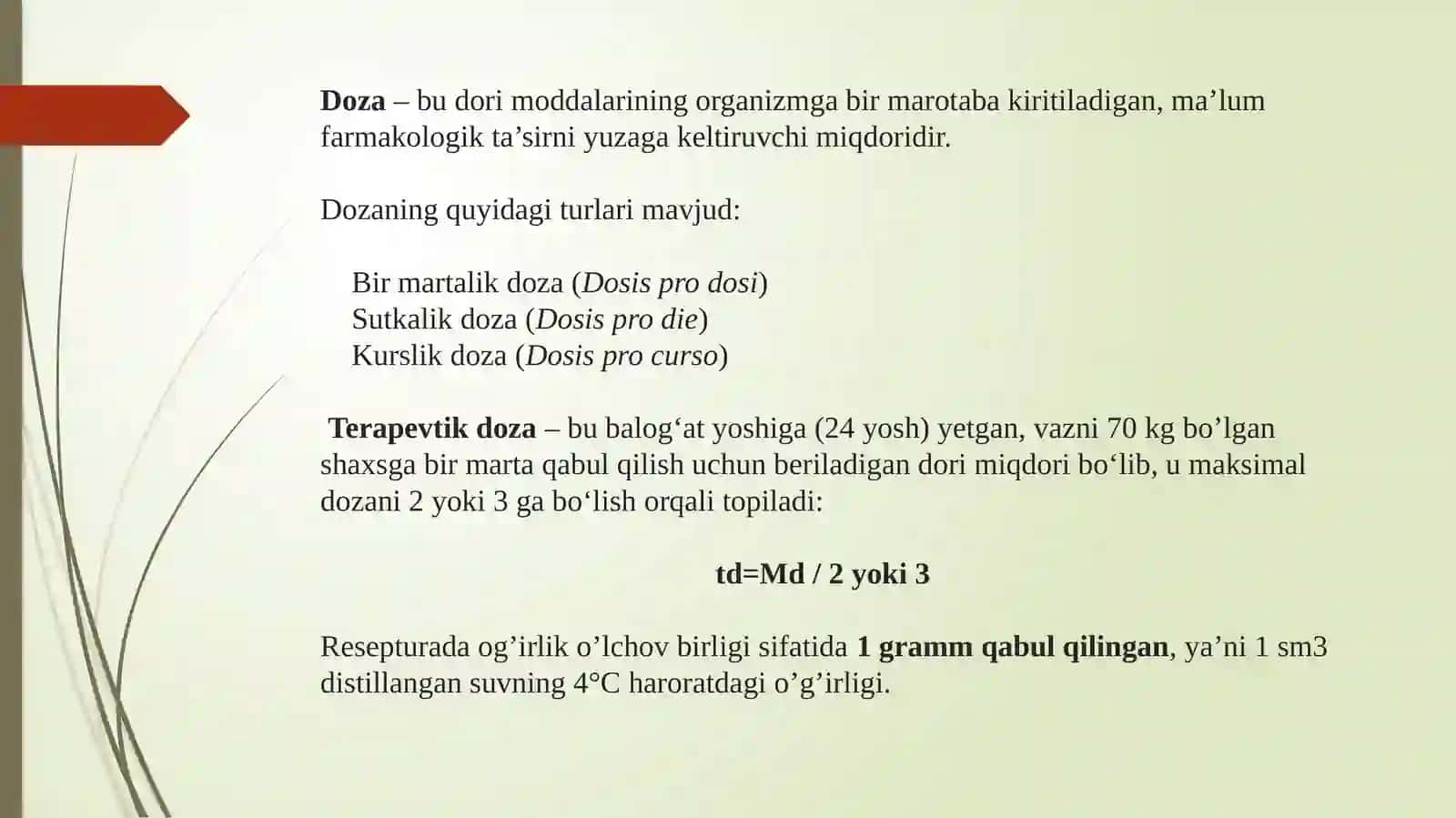 Pediatriya ishi yo’nalishti 304-A guruhta talabasi 3