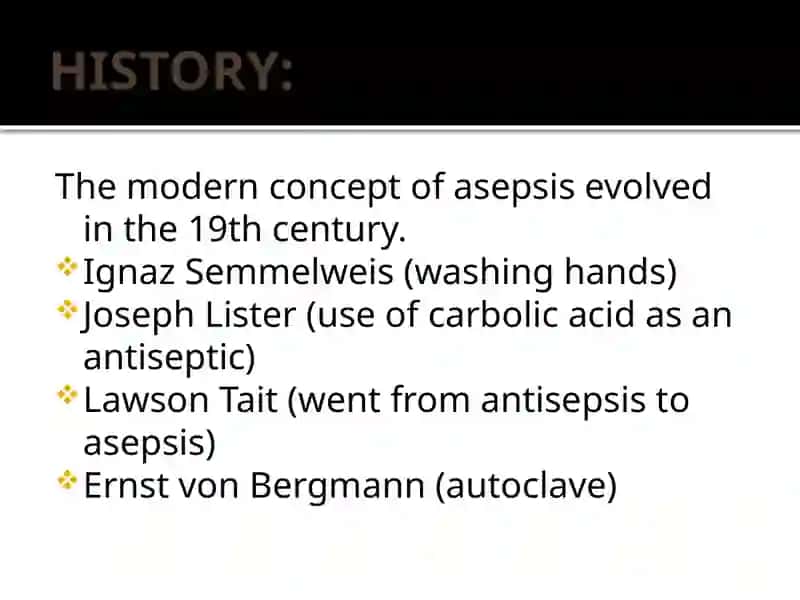 Antisepsis 3