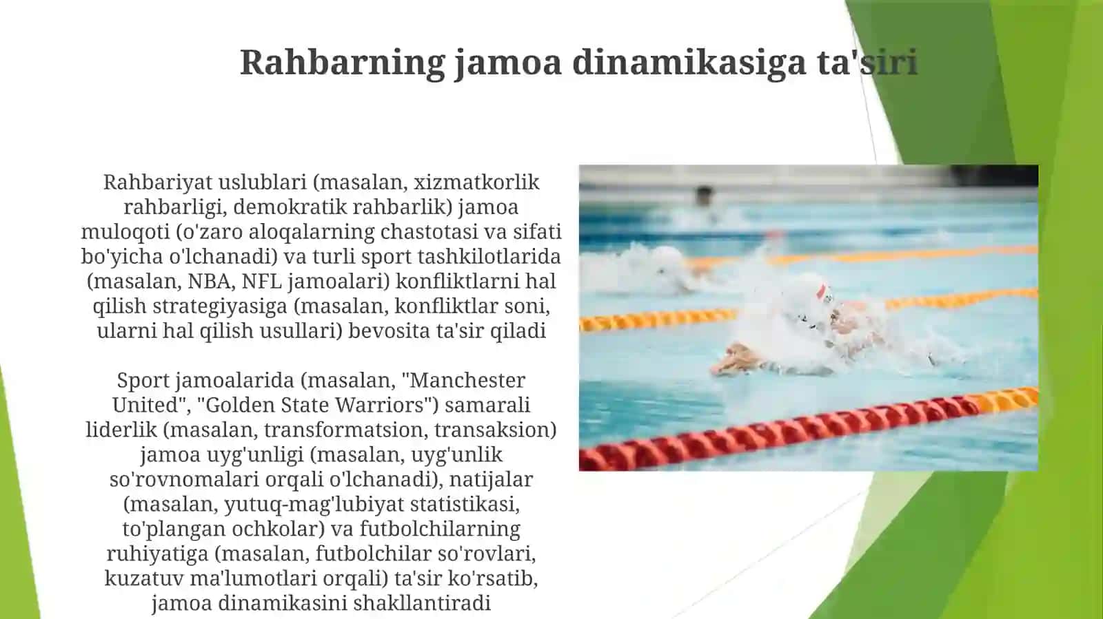 Boshqaruv uslublari va sport 3
