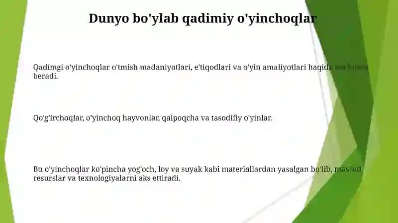 Archa oyinchoqlari 3