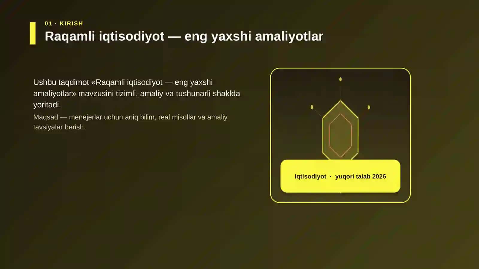Raqamli iqtisodiyot — eng yaxshi amaliyotlar 3