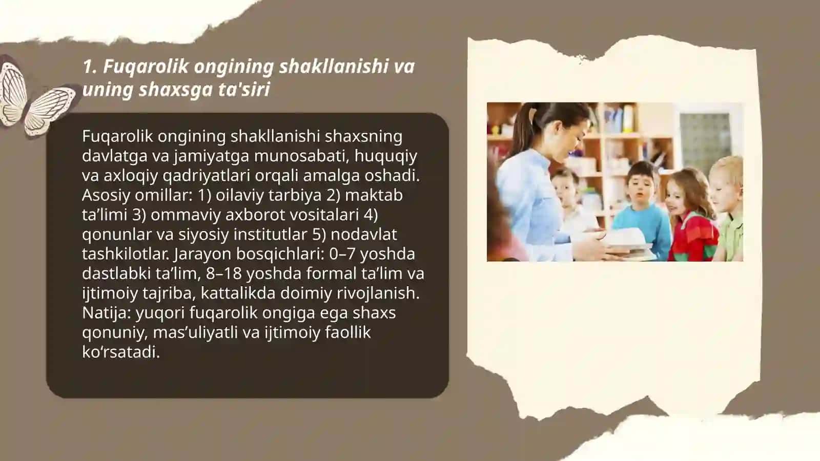 Shaxsni shakllanishida fuqarolik va huquqiy tarbiyaning oʻrni 3