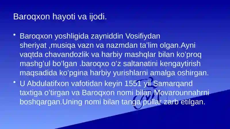 Baroqxon Madrasasi 3