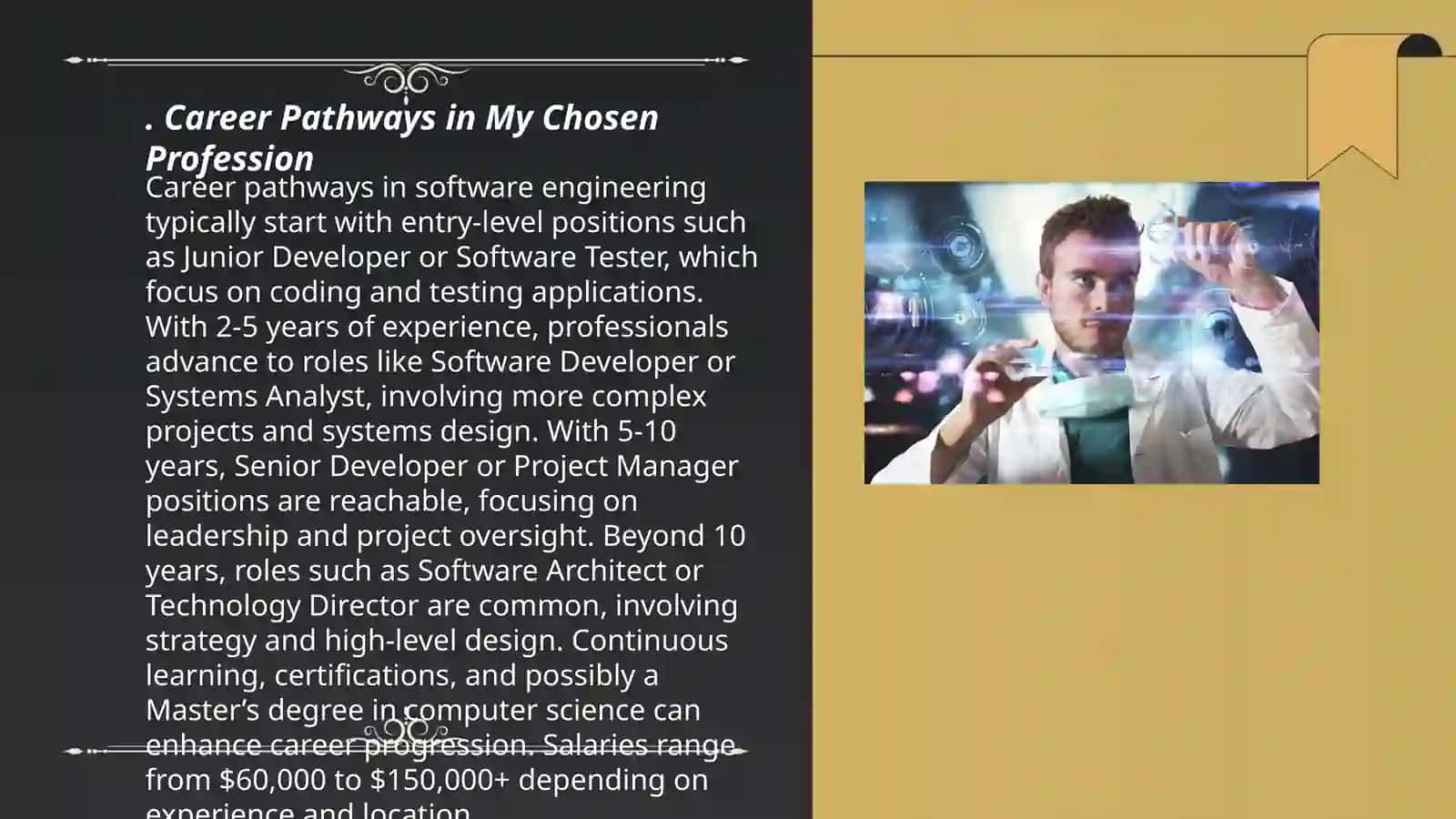 Career Pathways in Software Engineering 3