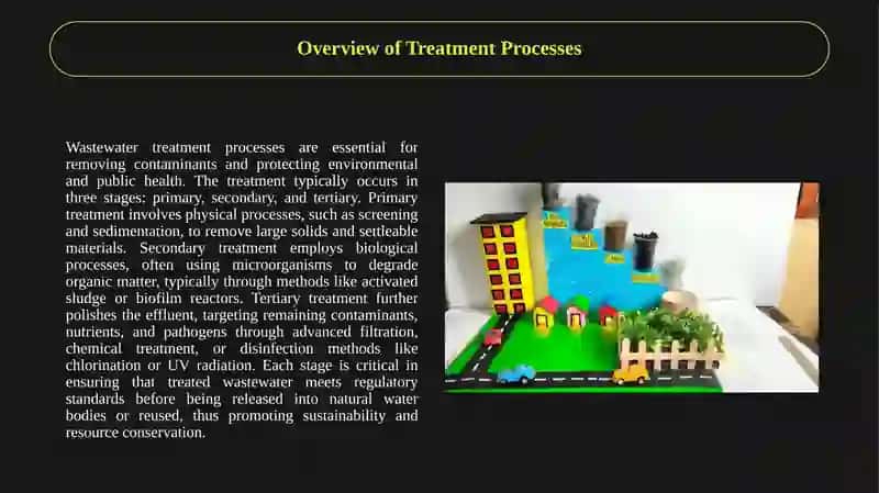 Waste water treatment  Class project 3