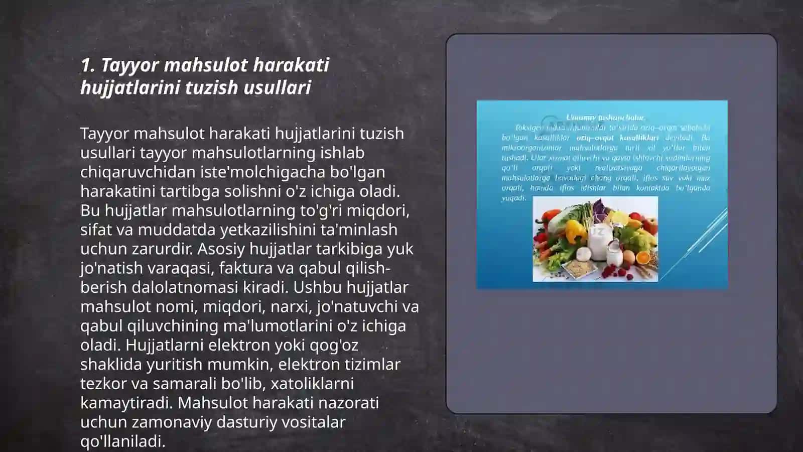 Tayyor mahsulot harakati hujjatlarini tuzish usullari 3