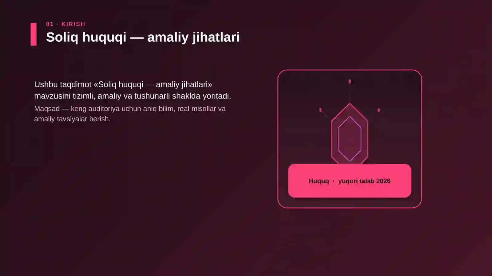 Soliq huquqi — amaliy jihatlari 3