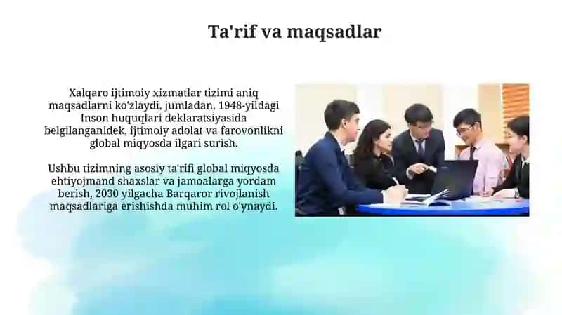 Xalqaro ijtimoiy xizmatlar tizimi 3