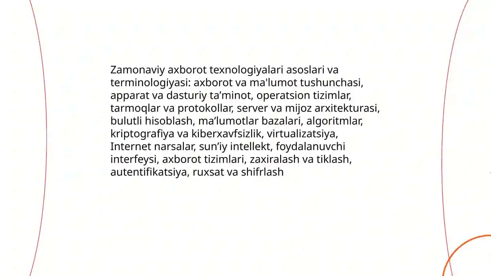 Zamonaviy axborot texnologiyalaridan foydalanish 3