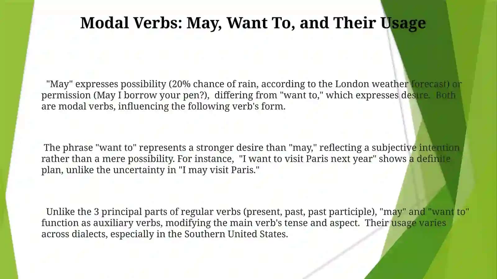 The Past Continuous Tense 3