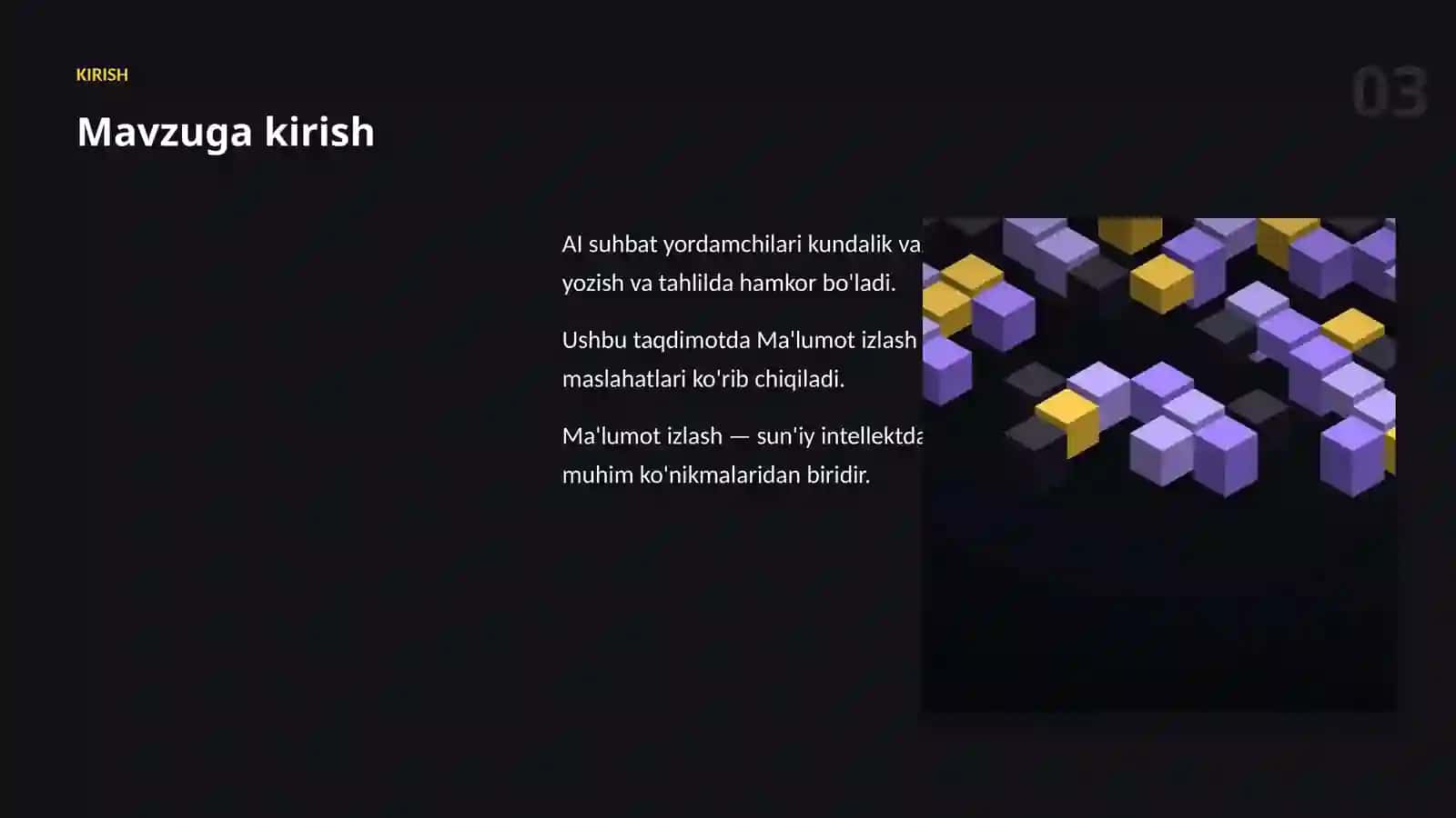 AI SUHBAT YORDAMCHILARI 3