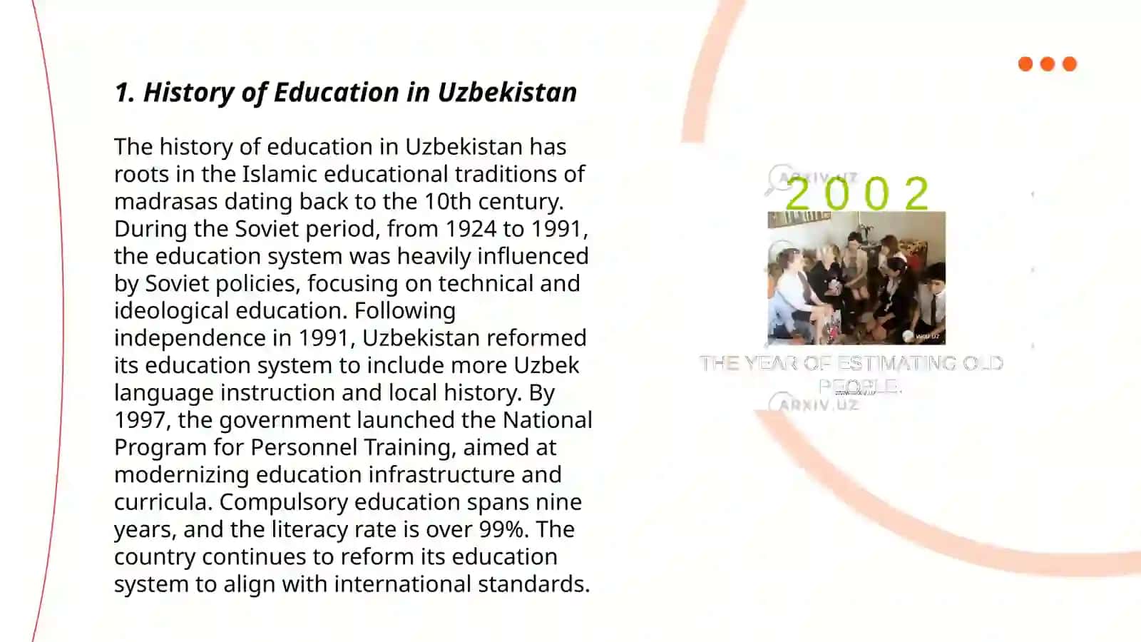 Education system of Uzbekistan 3