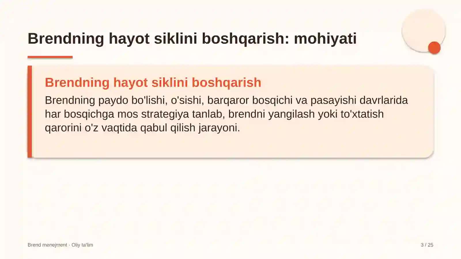 autsorsing kompaniyalarida brendning hayot siklini boshqarish 3368 3