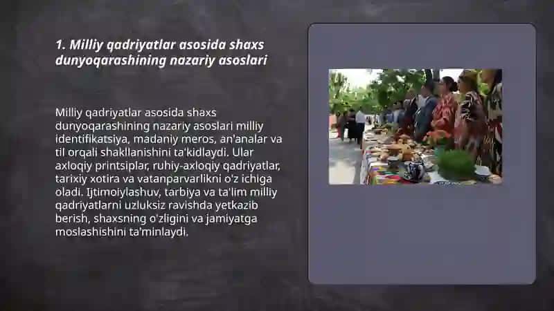 Milliy qadriyatlar asosida shaxs dunyoqarashining nazariy asoslari 3