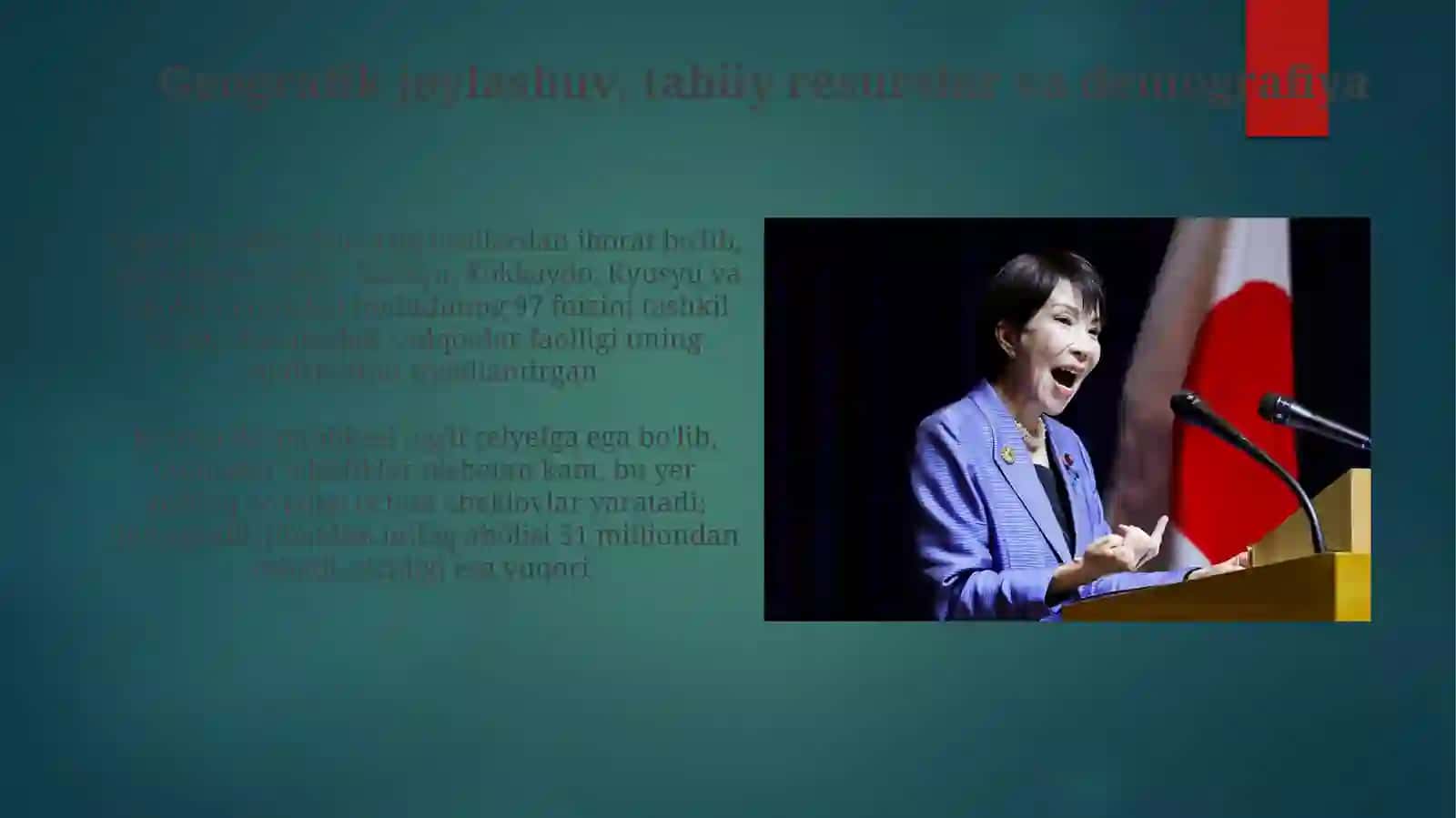 Yaponiya va Koreya Respublikasiga iqtisodiy-geografik tavsif 3