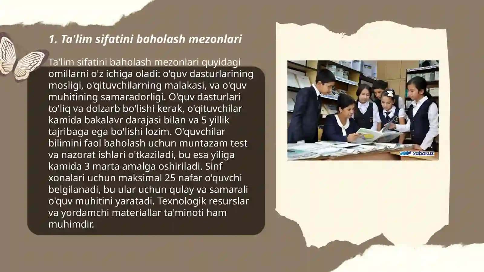 Ta’lim muassasasi ta’lim sifatini tashkil qilish 3