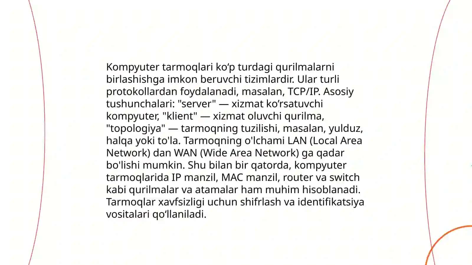 Kompyuter tarmoqlari 3