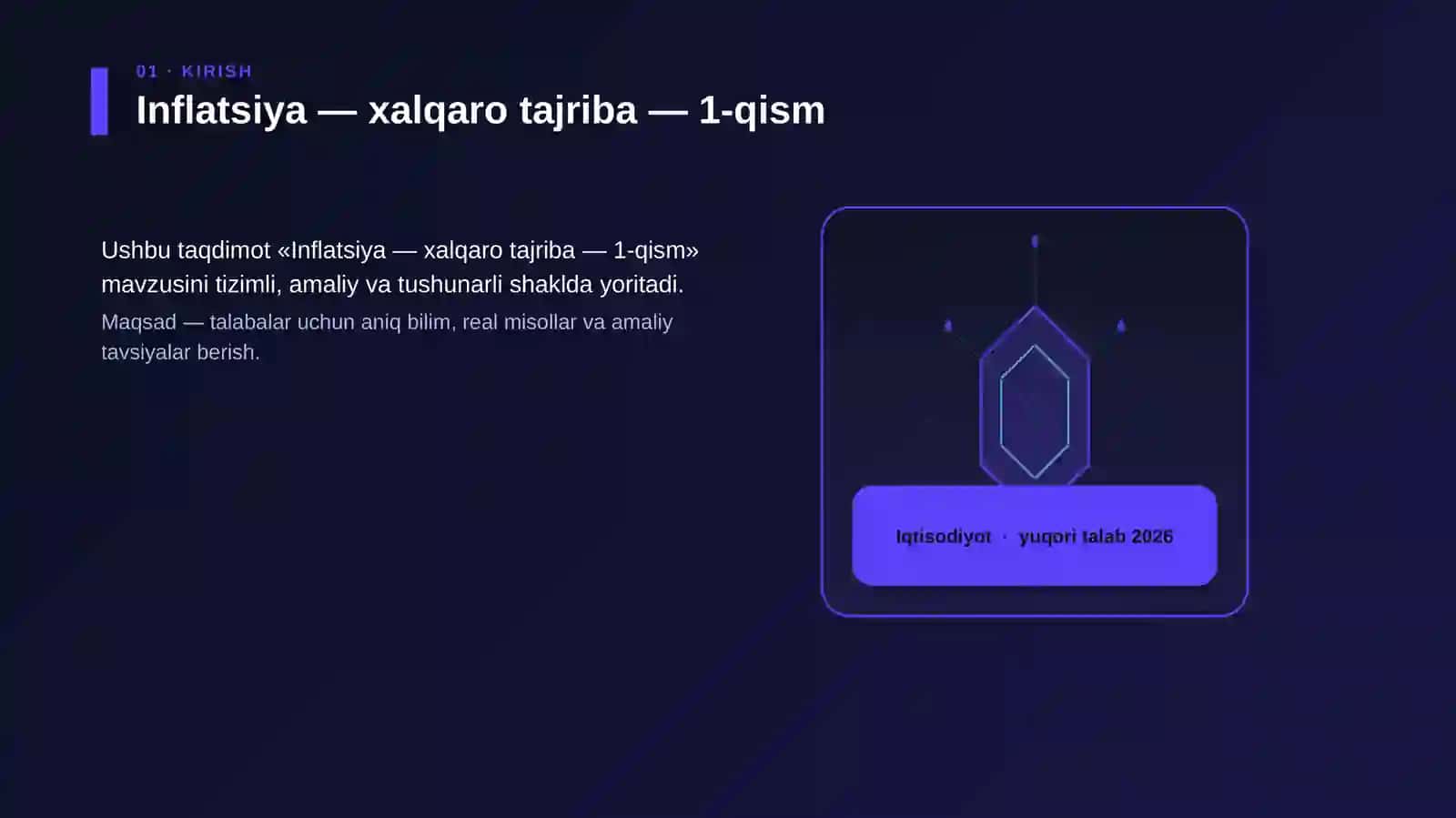 Inflatsiya — xalqaro tajriba — 1-qism 3