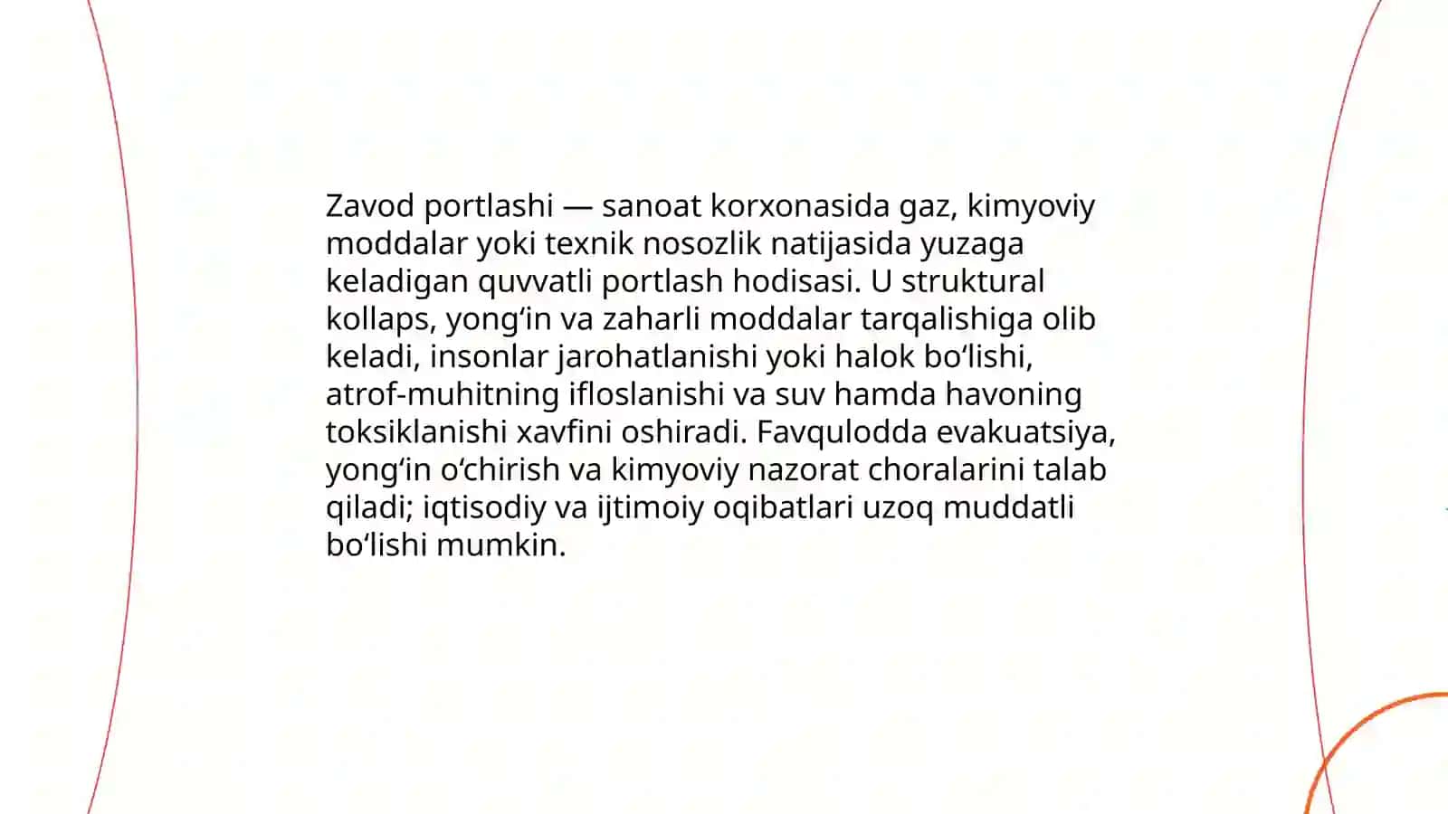 Zavod portlashi - qisqacha tavsifi 3
