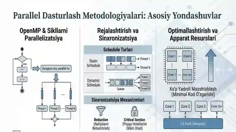 Parallel tizimlar uchun yuqori unumdorlikka yoʻnaltirilgan dasturlash metodologiyalari 3