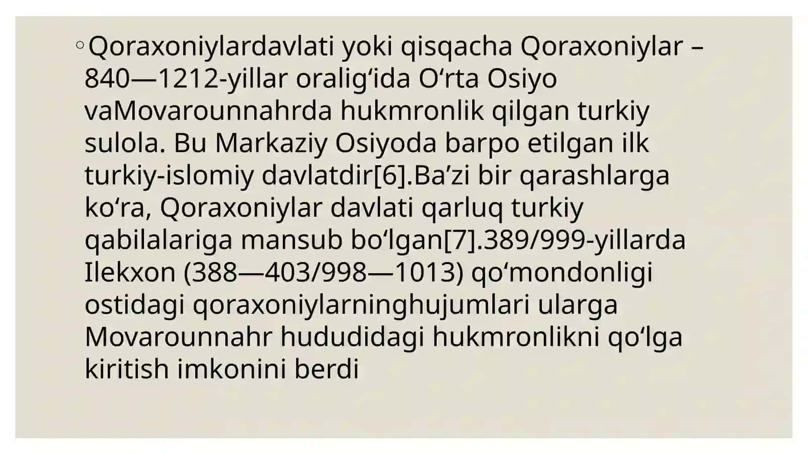 Qoraxoniylar davri meʼmorchiligi 3