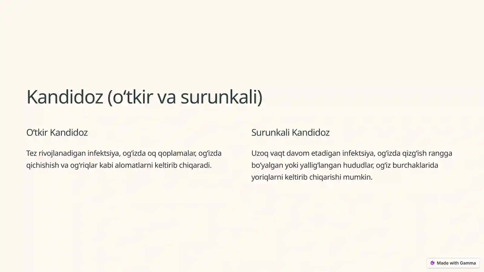 Zamburugʻ Infeksiyalari: Kandidoz va Aspergillez 3