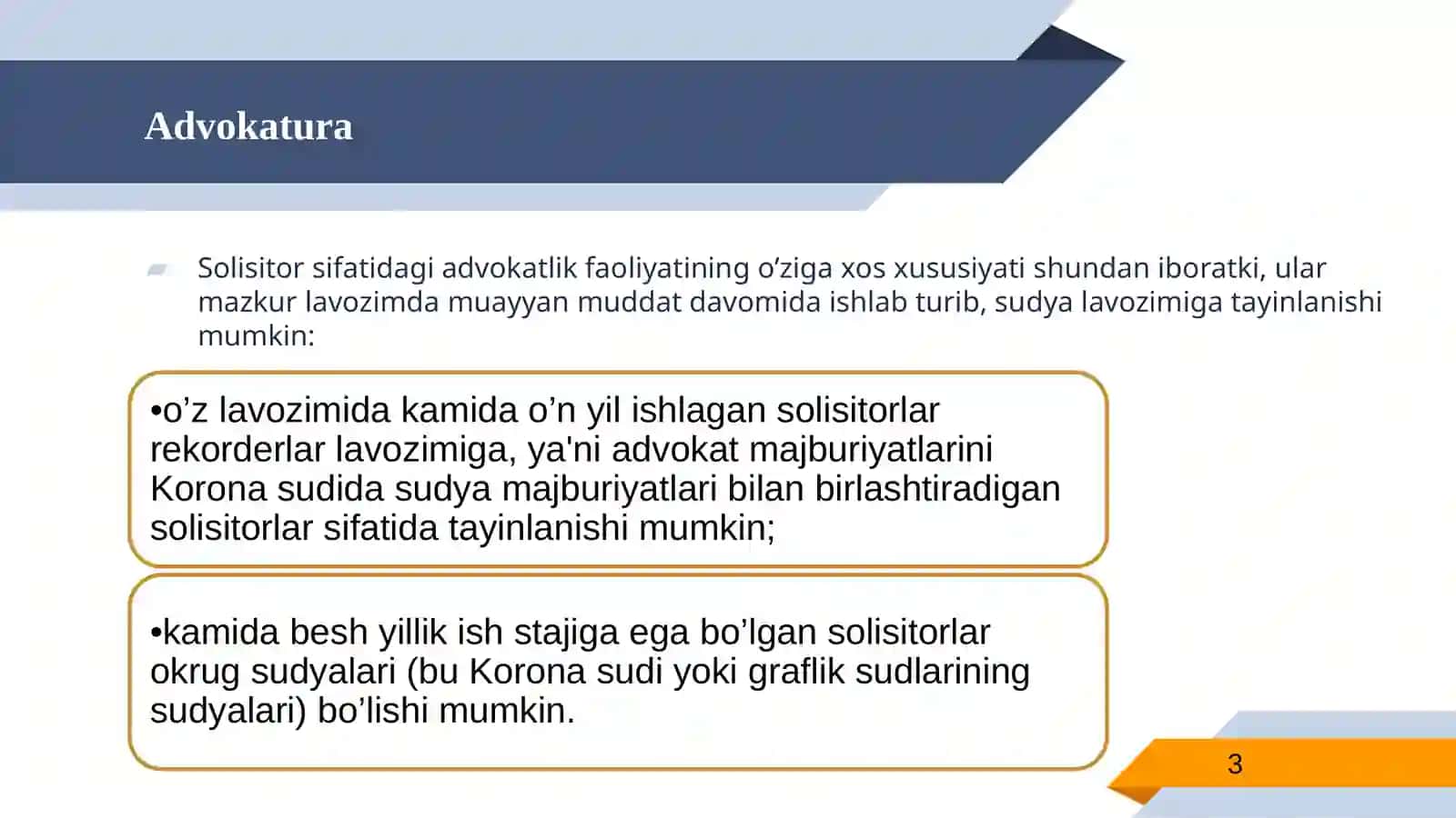 XORIJ IY MAMLAKATLARDA ADVOKATURA.AngliyavaUels 3