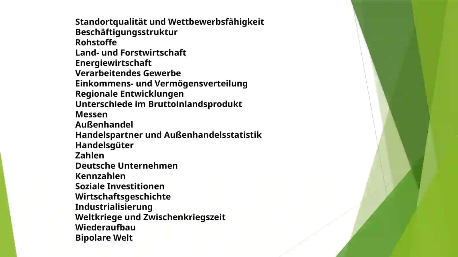 Wirtschaft in Deutschland 3