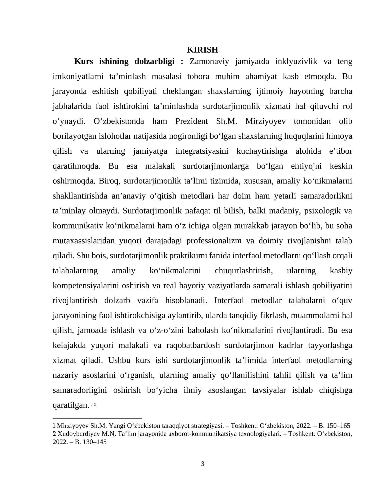 SURDOTARJIMONLIK PRAKTIKUMI FANIDA INTERFAOL METODLAR 3