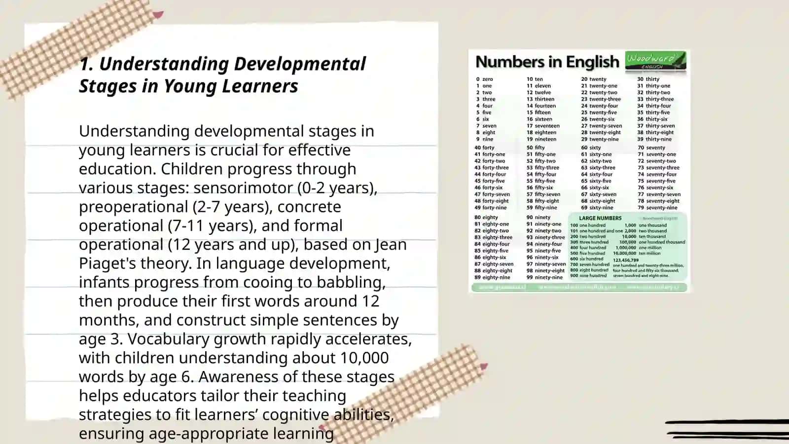 Assessing young learners 3