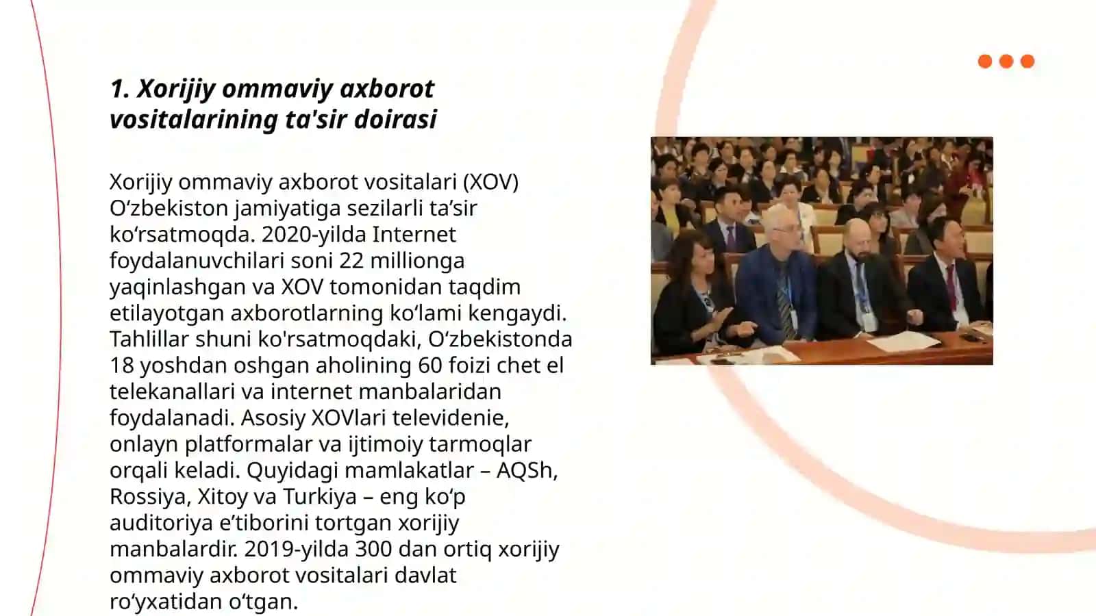 Xorijiy ommaviy axborot vositalarini media makonidagi oʻrni 3