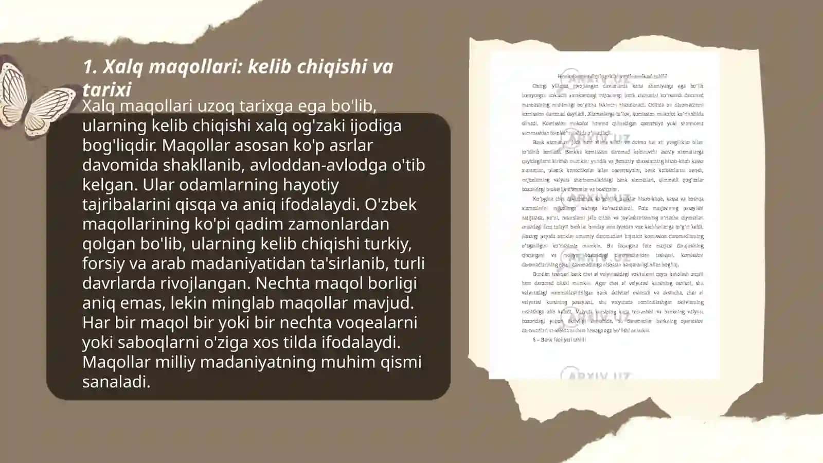 Xalq maqollari: kelib chiqishi va tarixi 3