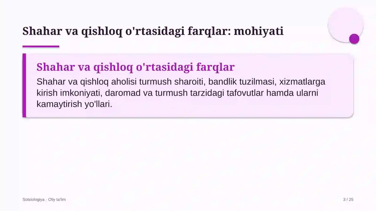 Yuridik maslahatxonalarda shahar va qishloq o'rtasidagi farqlar 3