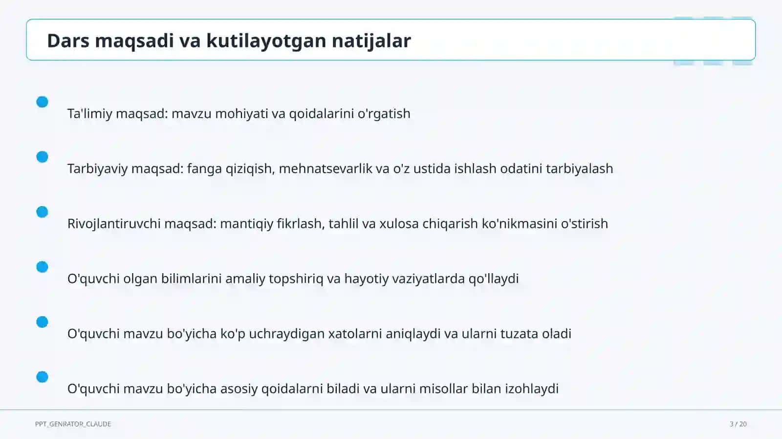 Rus tilida ish yuritish hujjatlari (10-sinf) 3