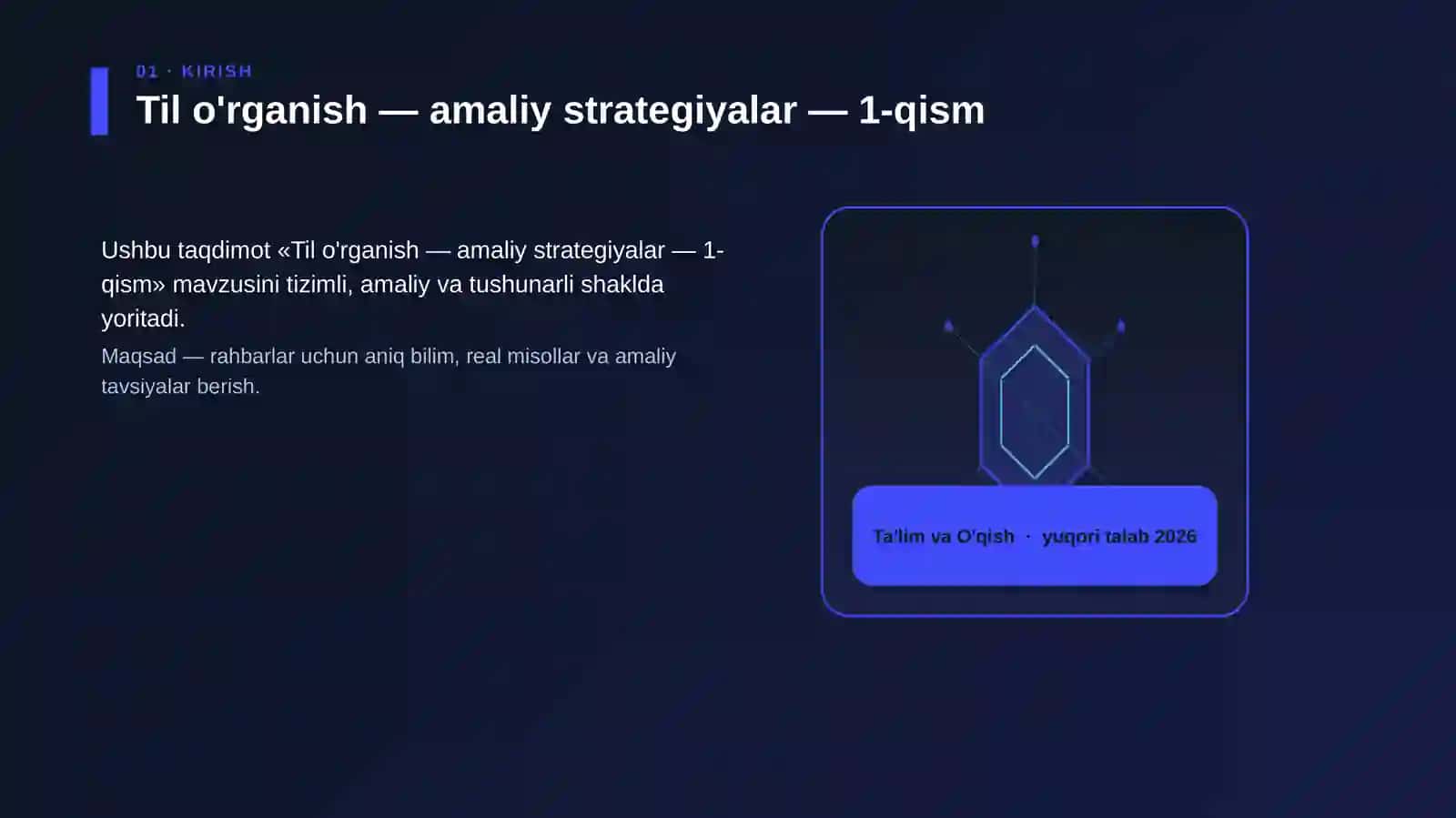 Til O'rganish - Amaliy Strategiyalar - 1-qism 3