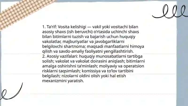 Vosita kelishigi 3