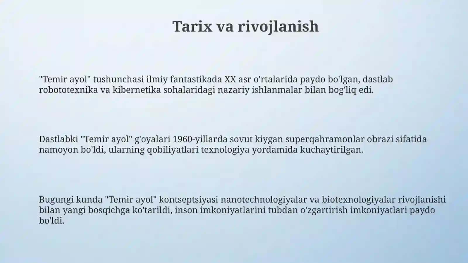 Temir xotin 3